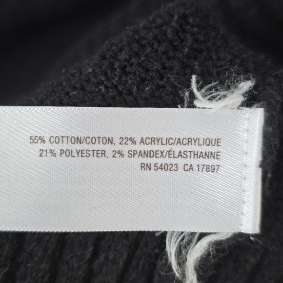 Old Navy Women's Black V-Neck Long Sweater - Large - Picture 6 of 7